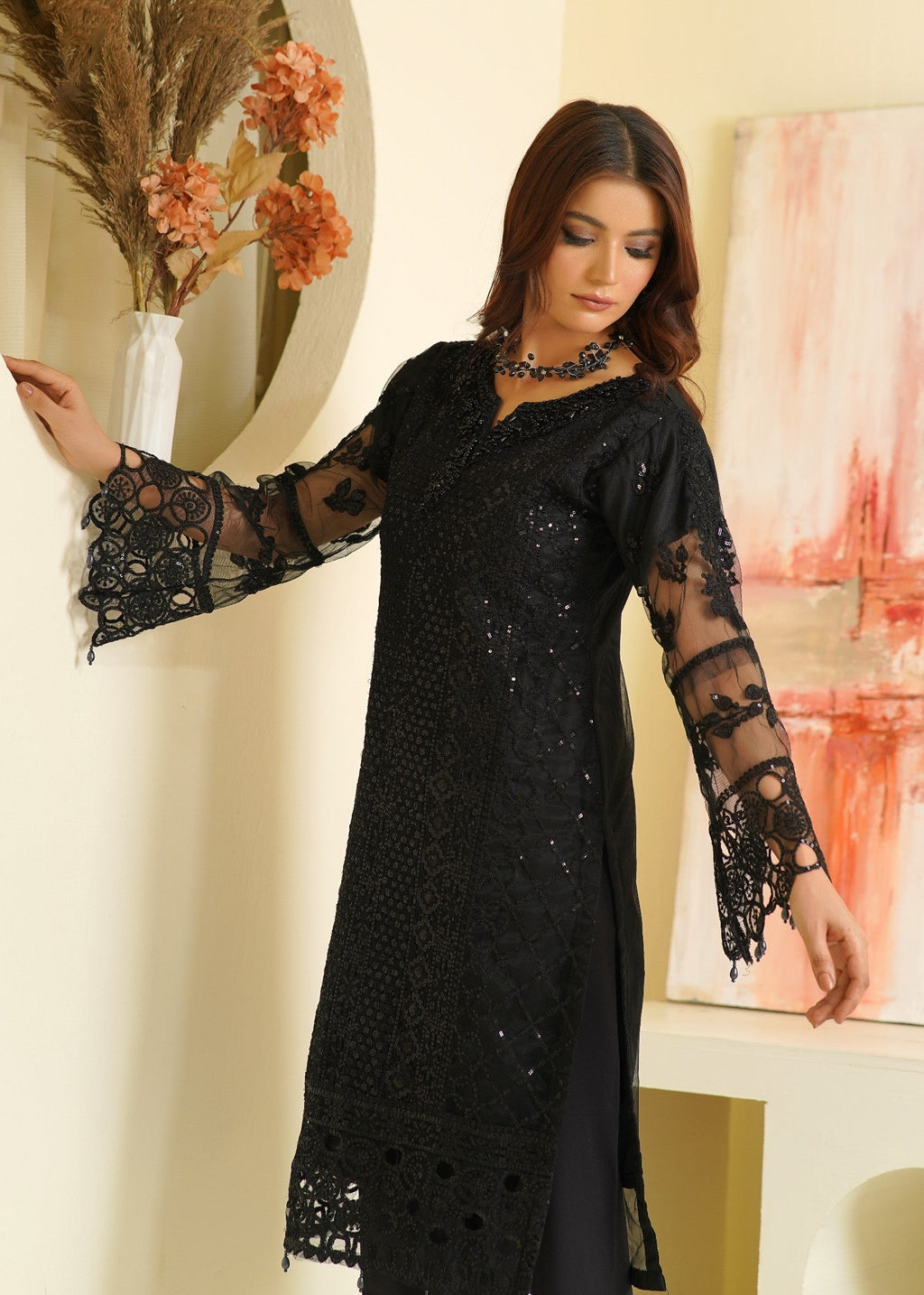 Rangoon Clothing Guluna Midnight Black Women 3pcs