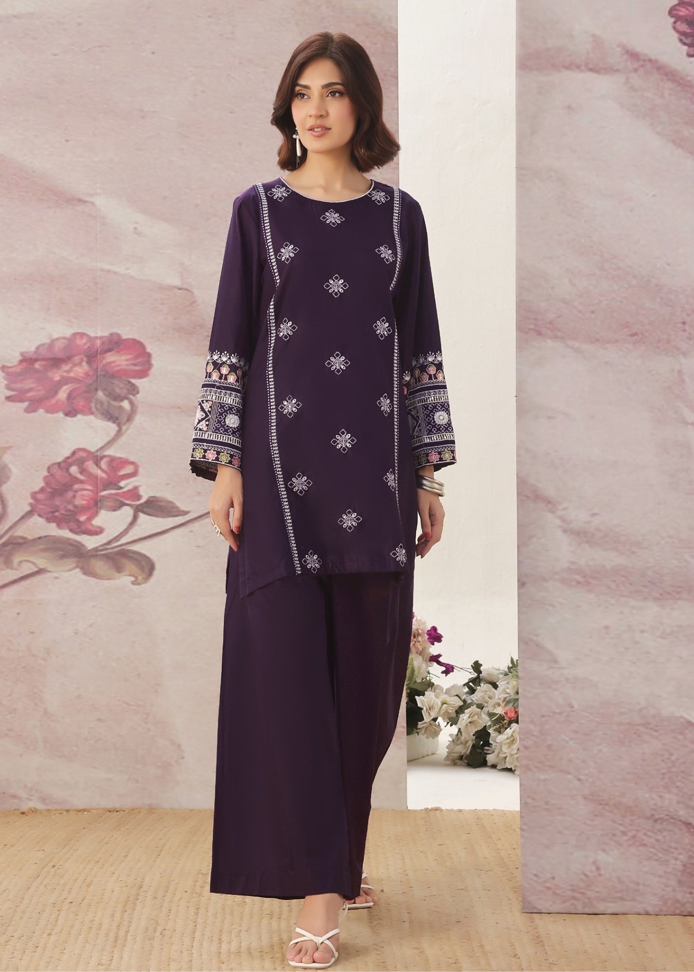 Ayra Pret Jugni Dark Purple Women 2pcs