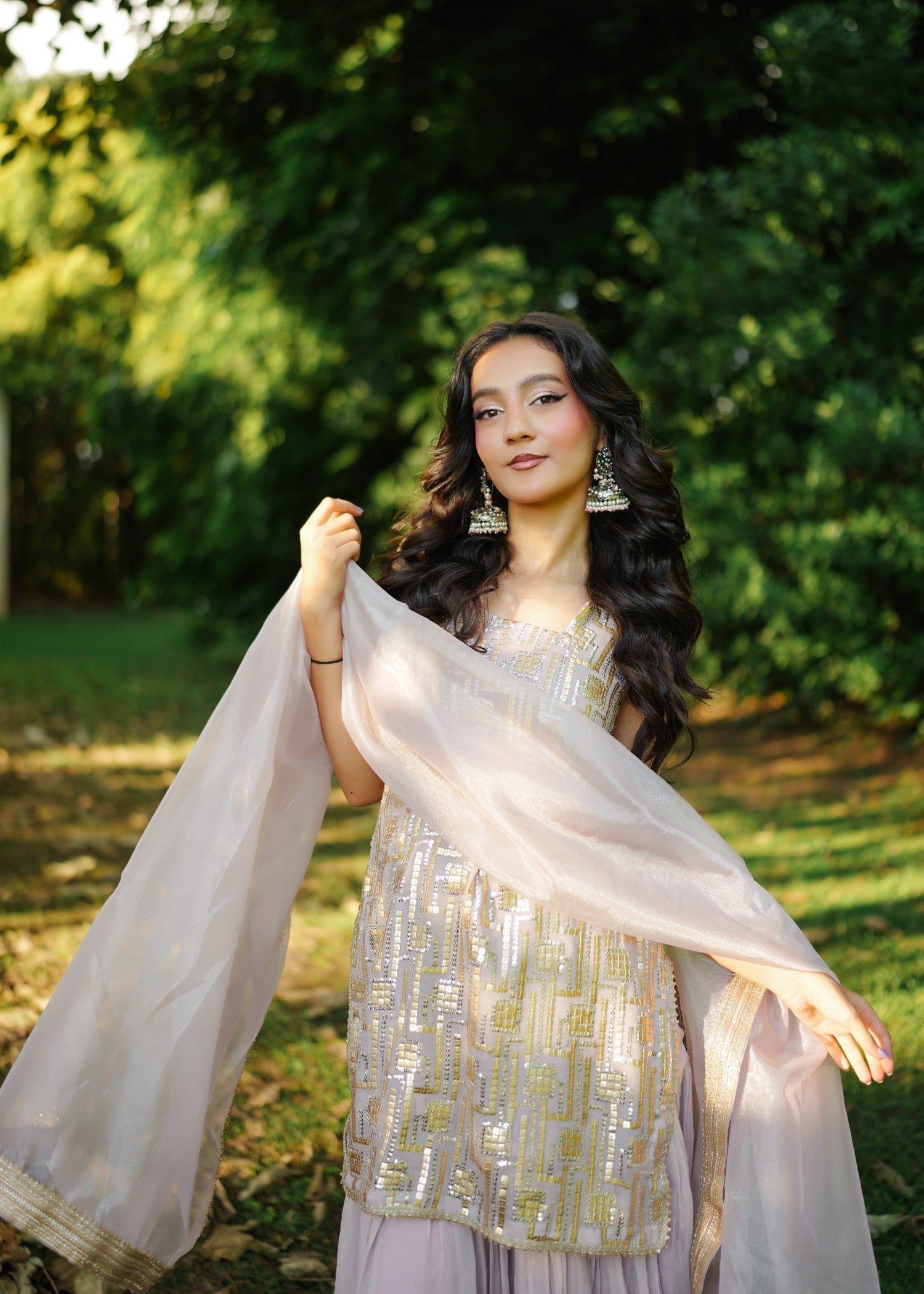 Fashion Trends 4 U Rabia's Sharara Women 3pcs