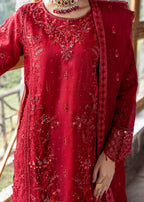 Diara Couture FALAH POST 1 01 MEHROON Women 3pcs