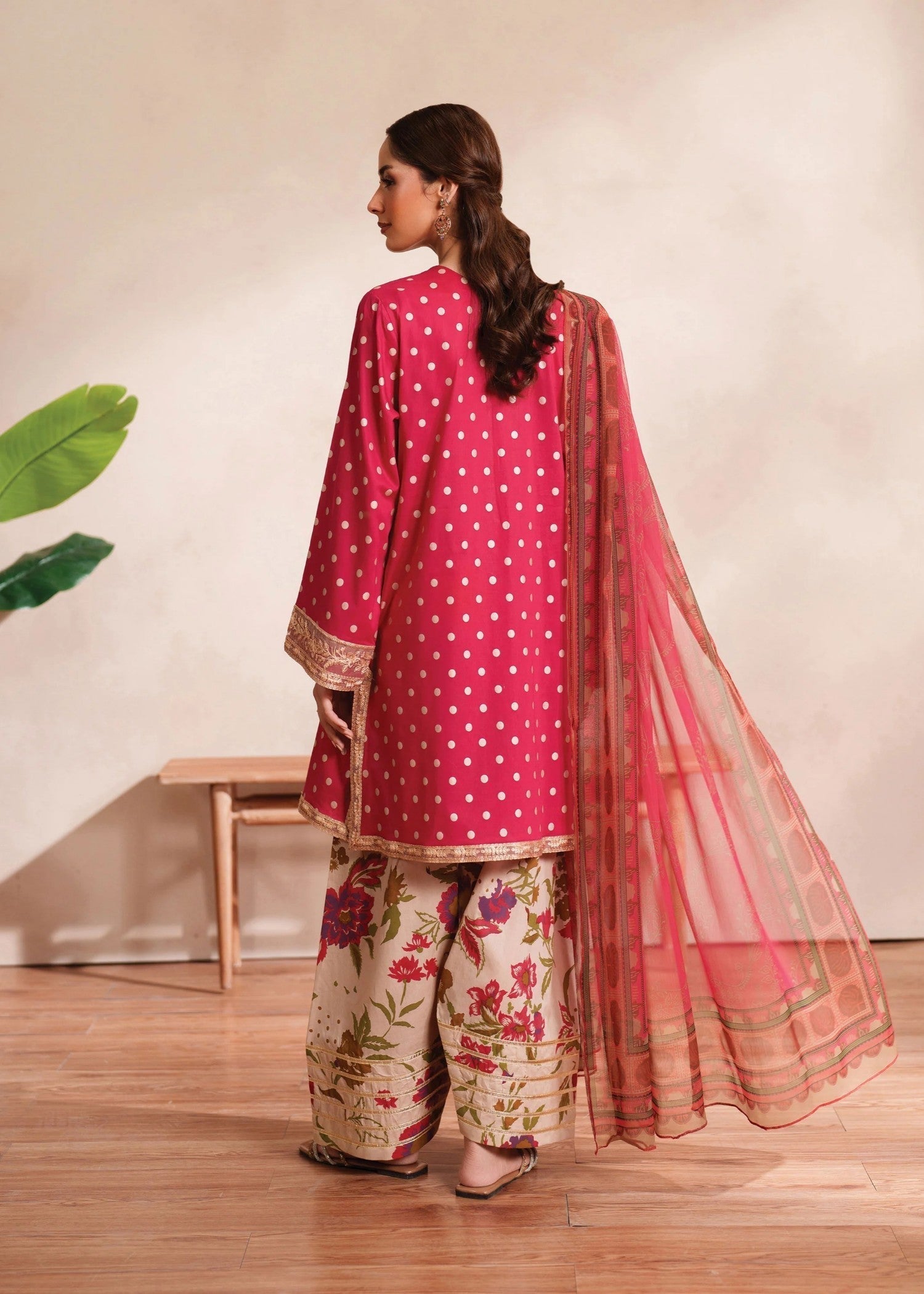 Garnet Clothing Cherry Wood Women 2pcs