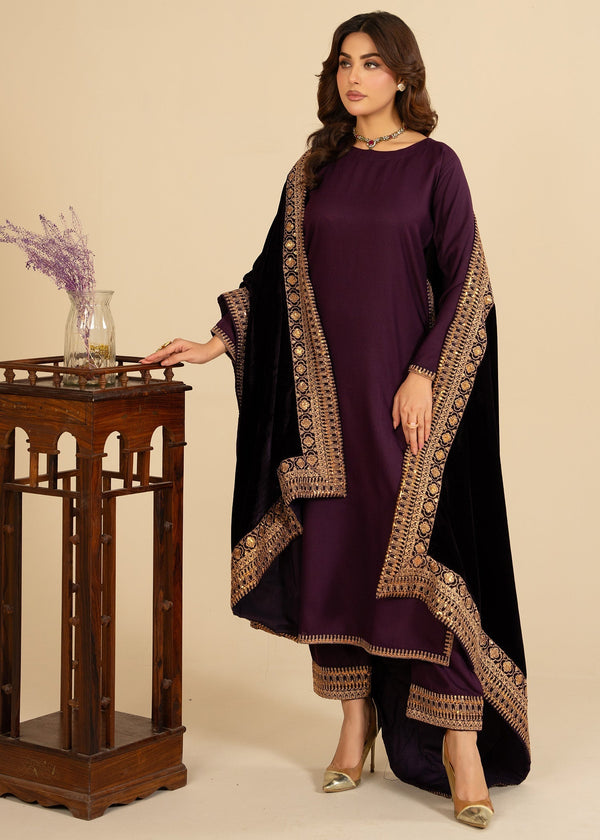 Momin Online Plum Women 3pcs