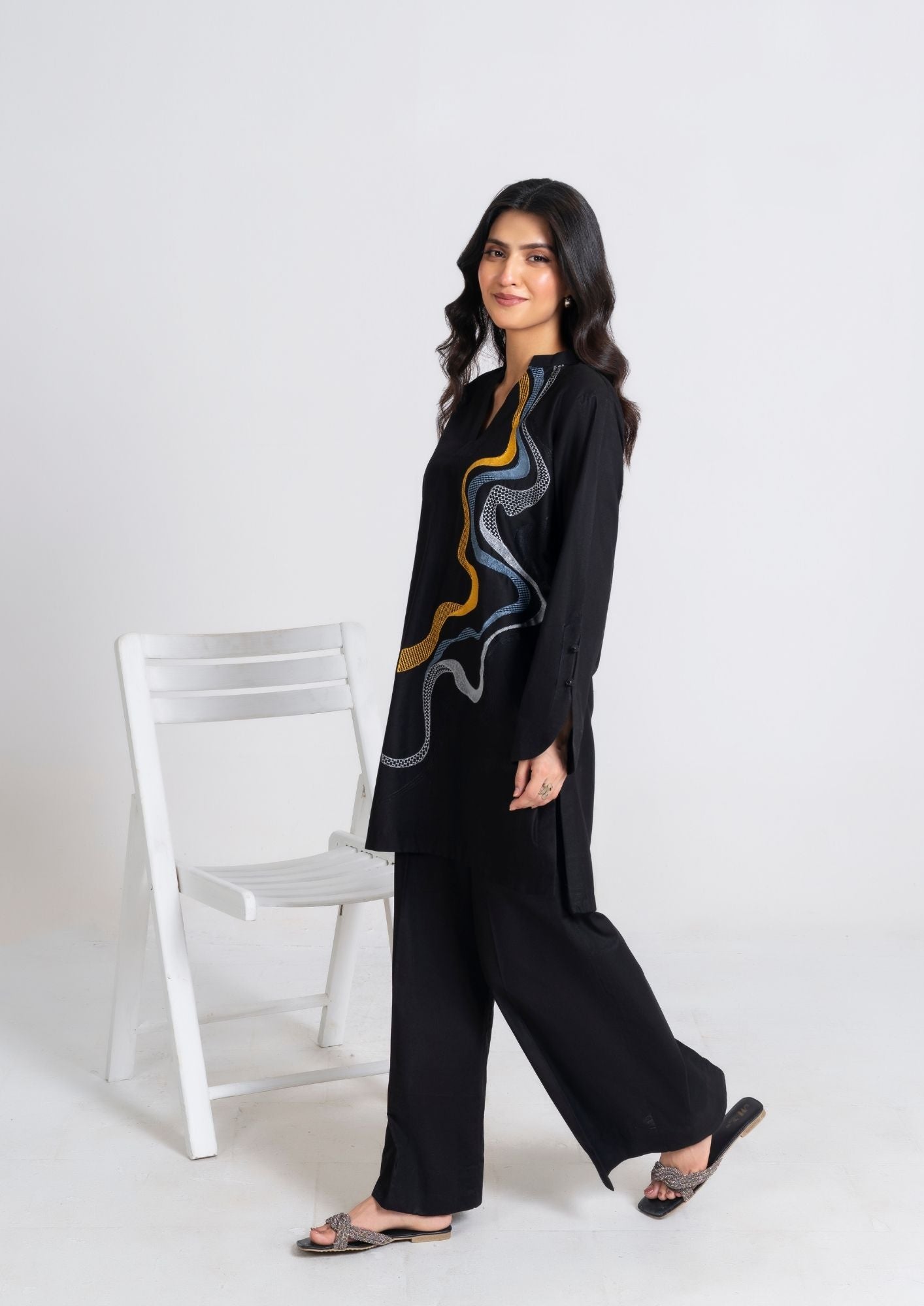 Jupiter Embroidered Cambric F25 0018 Women 2pcs