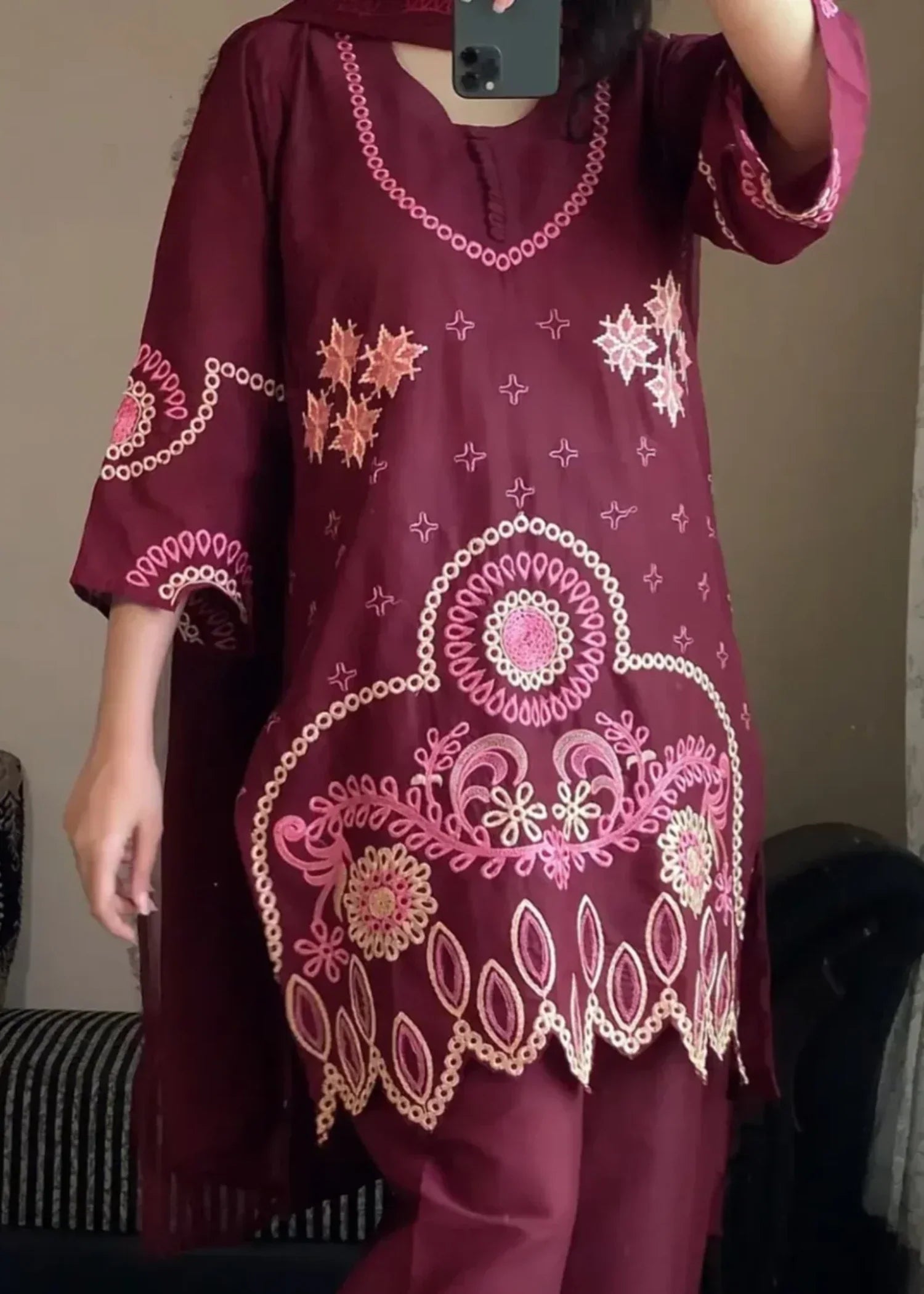 Tawakal Closet ZIRWAH MAROON Women 3pcs