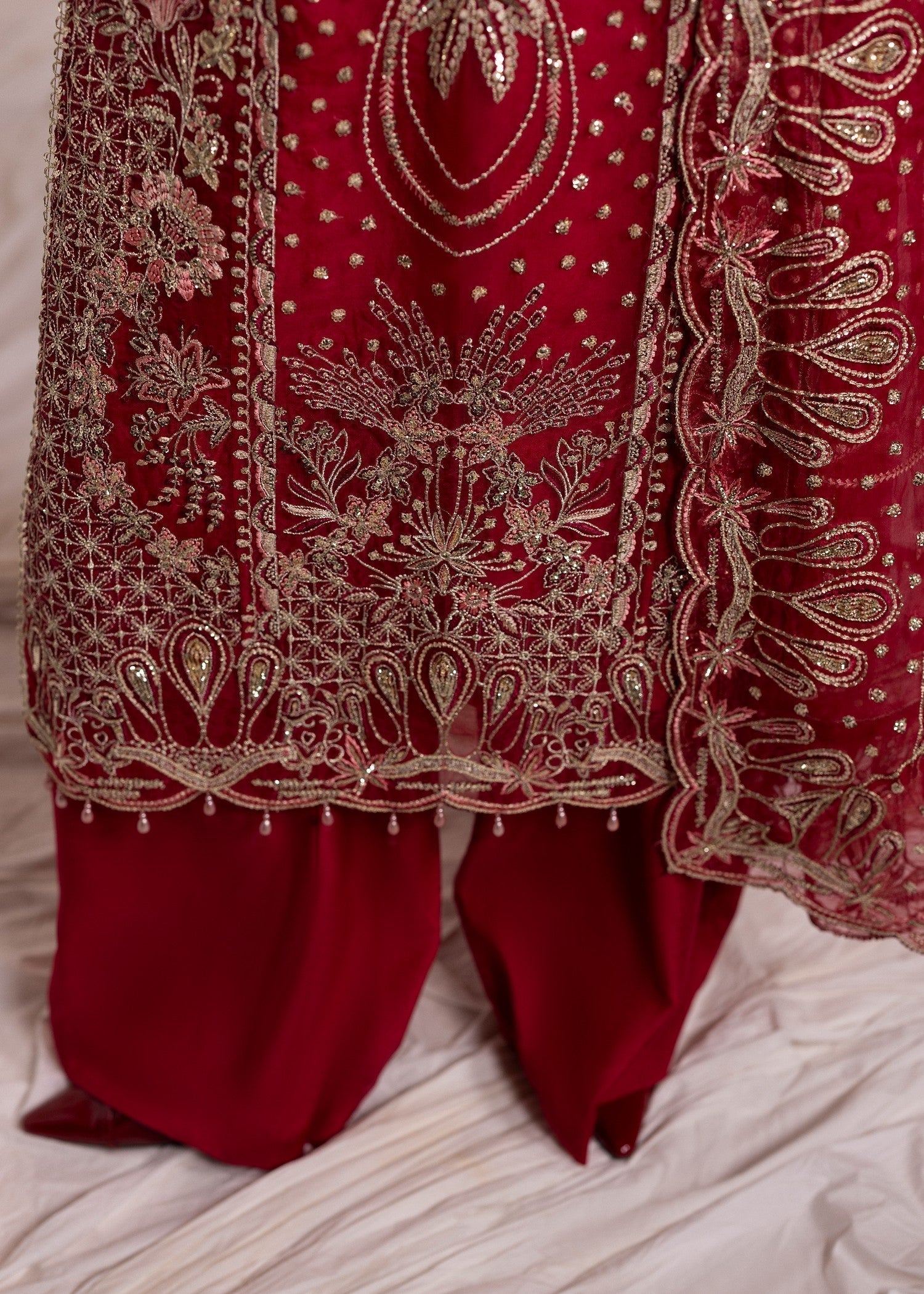 Diara Couture DABEER DF 69 RED Women 3pcs