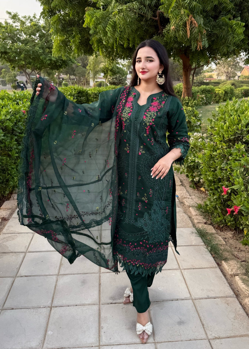Suits By Sadia GREEN SERENITY Women 3pcs