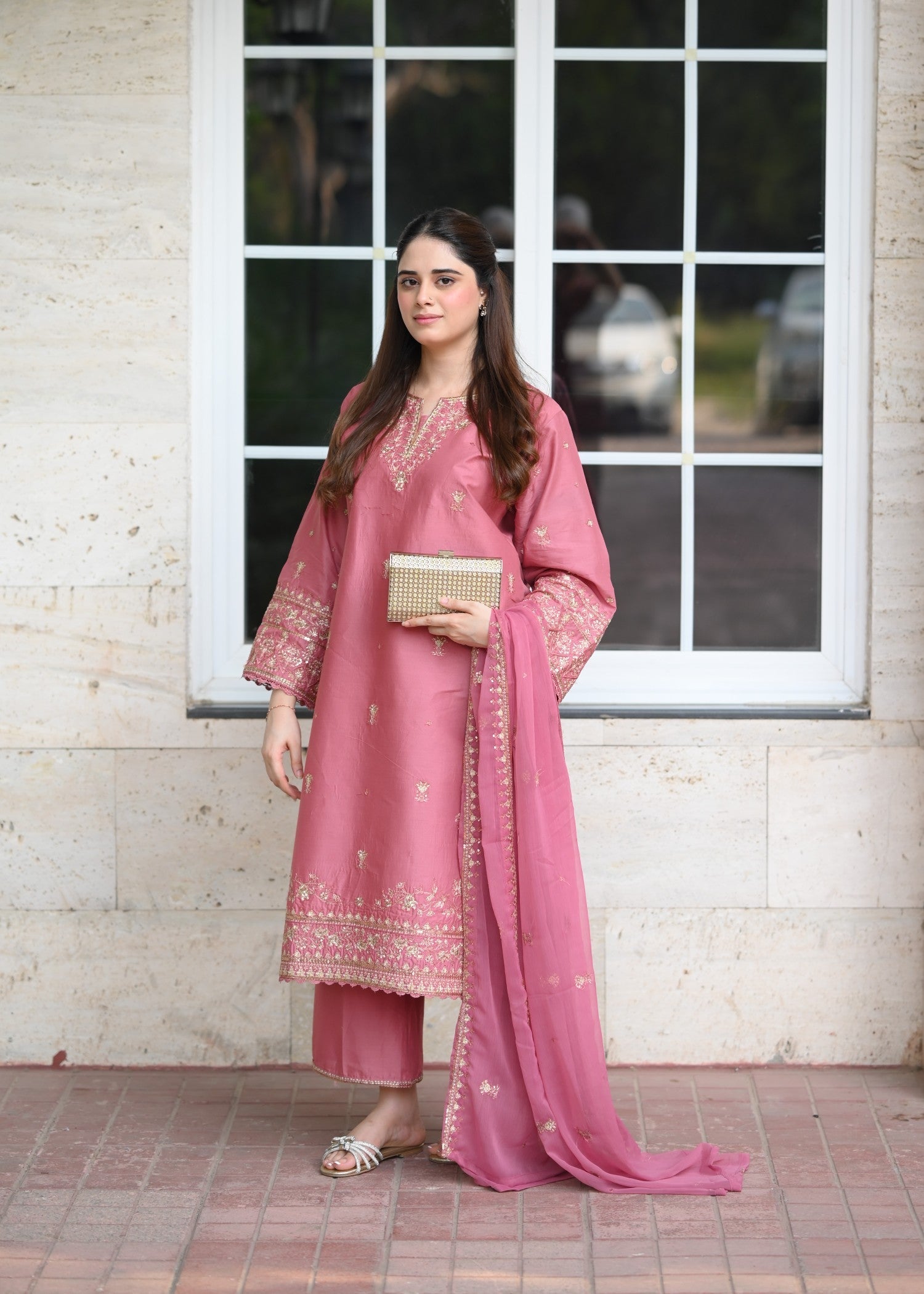 Libas Thread Plum Radiance Women 3pcs