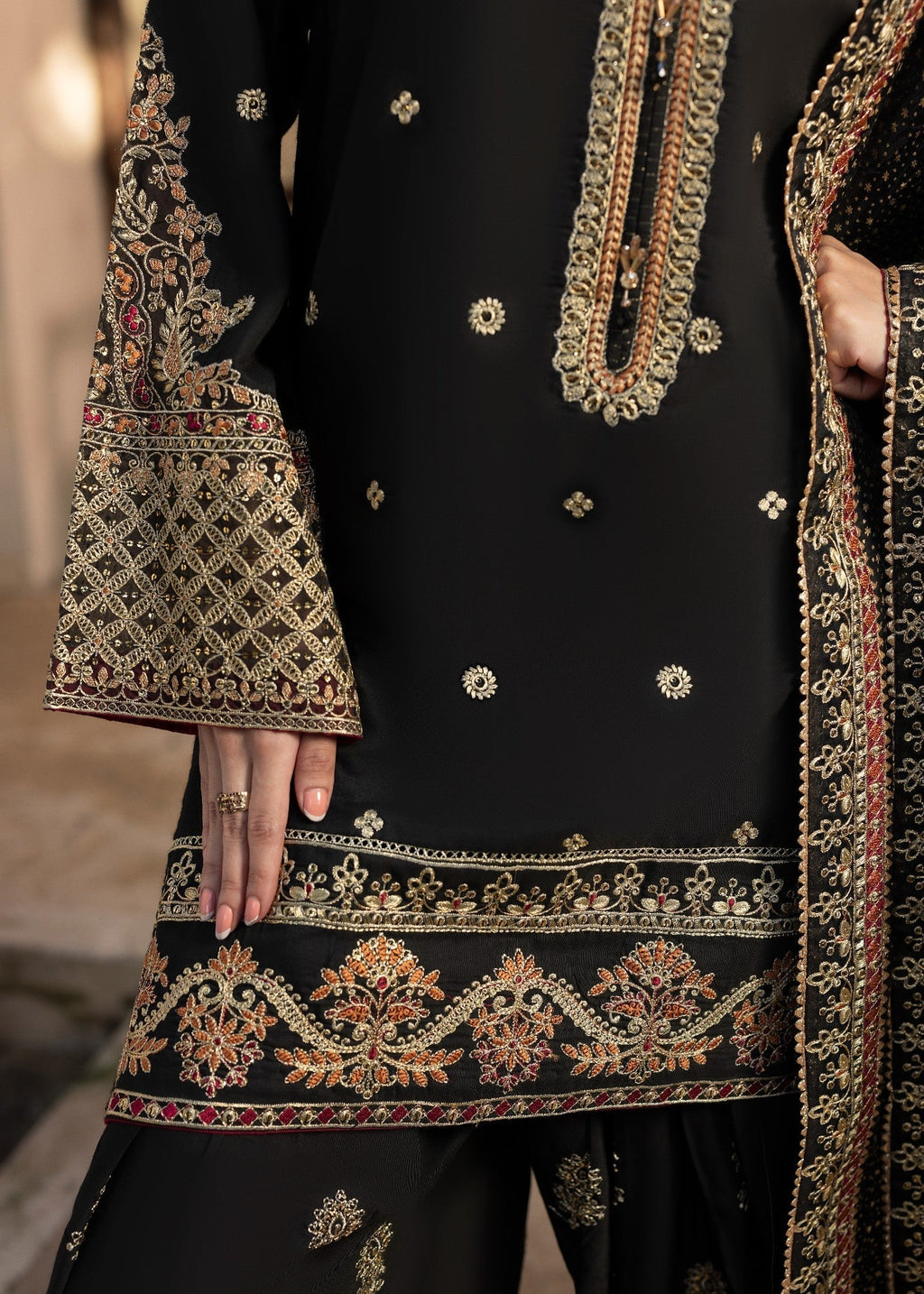 Diara Couture SAHIBA DF 48 BLACK Women 3pcs