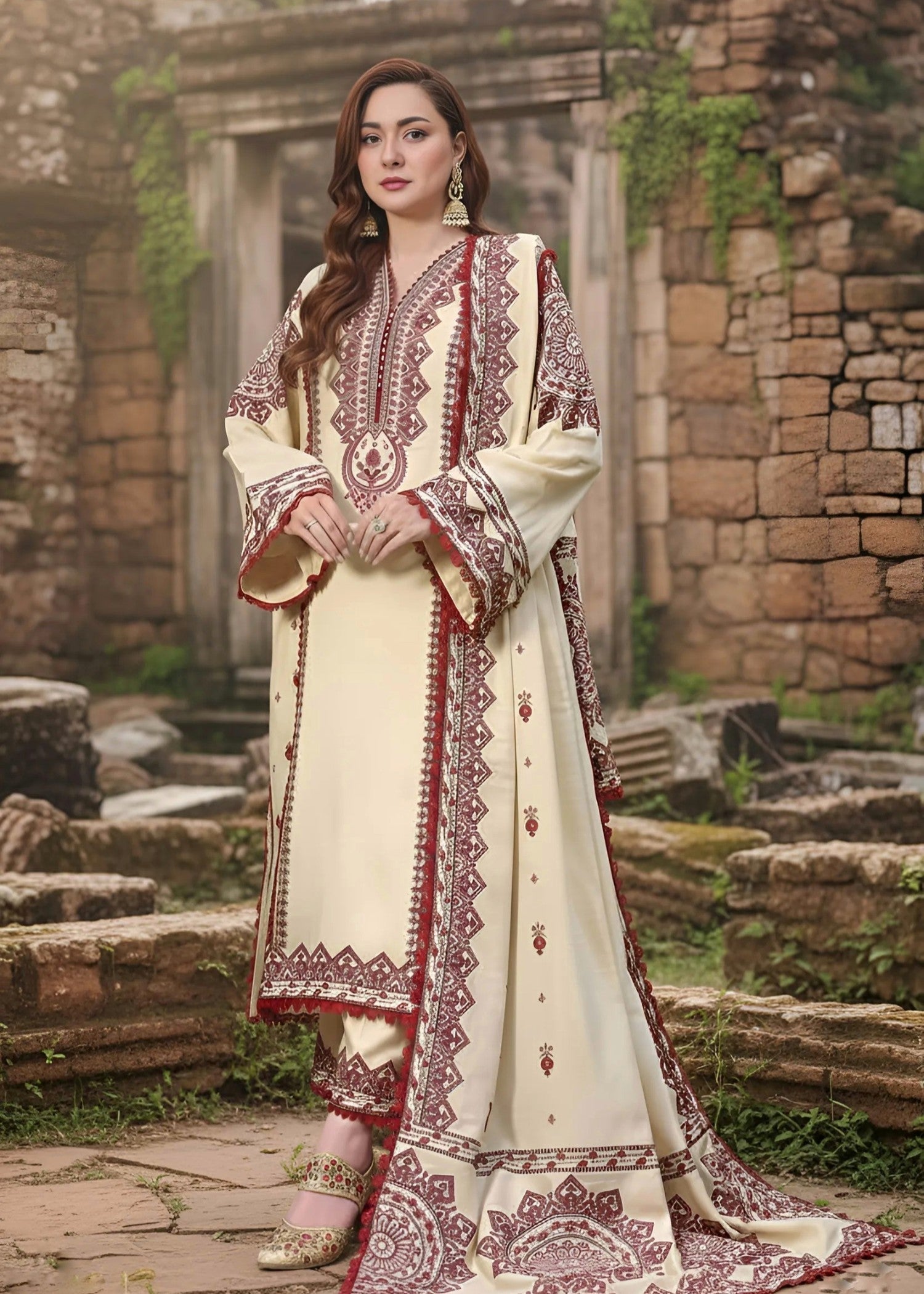 Fabric Garden Mahnoor EMB Women 3pcs