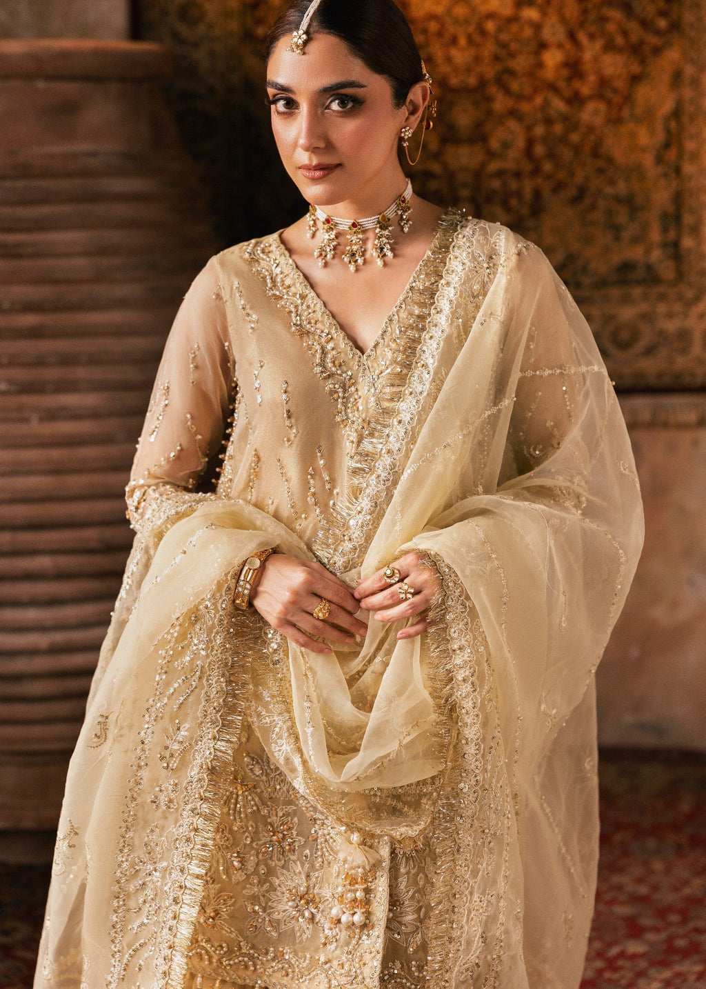 Ally's AL 4272 (Firdous) (N) Women 3pcs