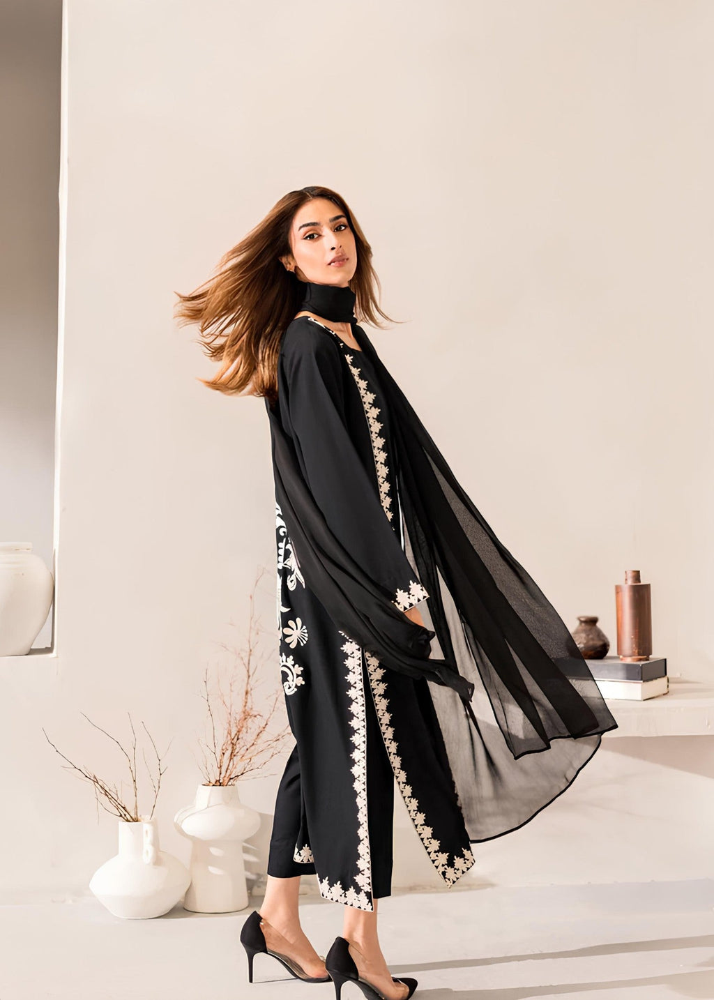 Tawakal Closet BLACK CROWN Women 3pcs