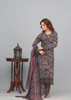 Reetriwaj BRN Long Women 3pcs