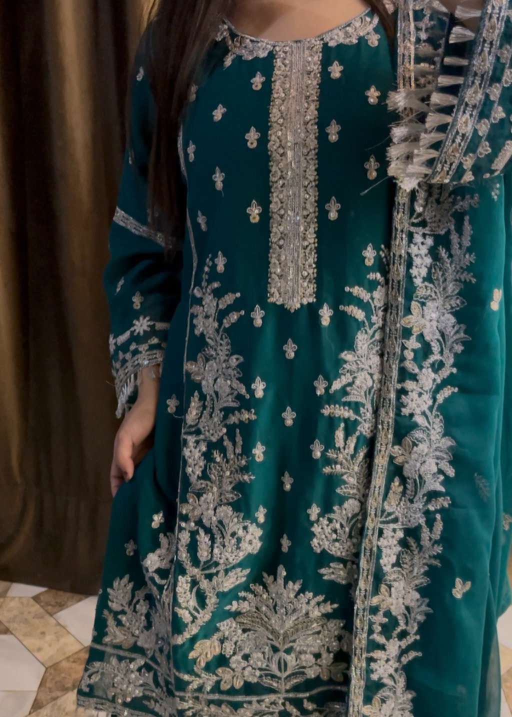 Four Season Boutique AFSHEEN SEA GREEN Women 3pcs