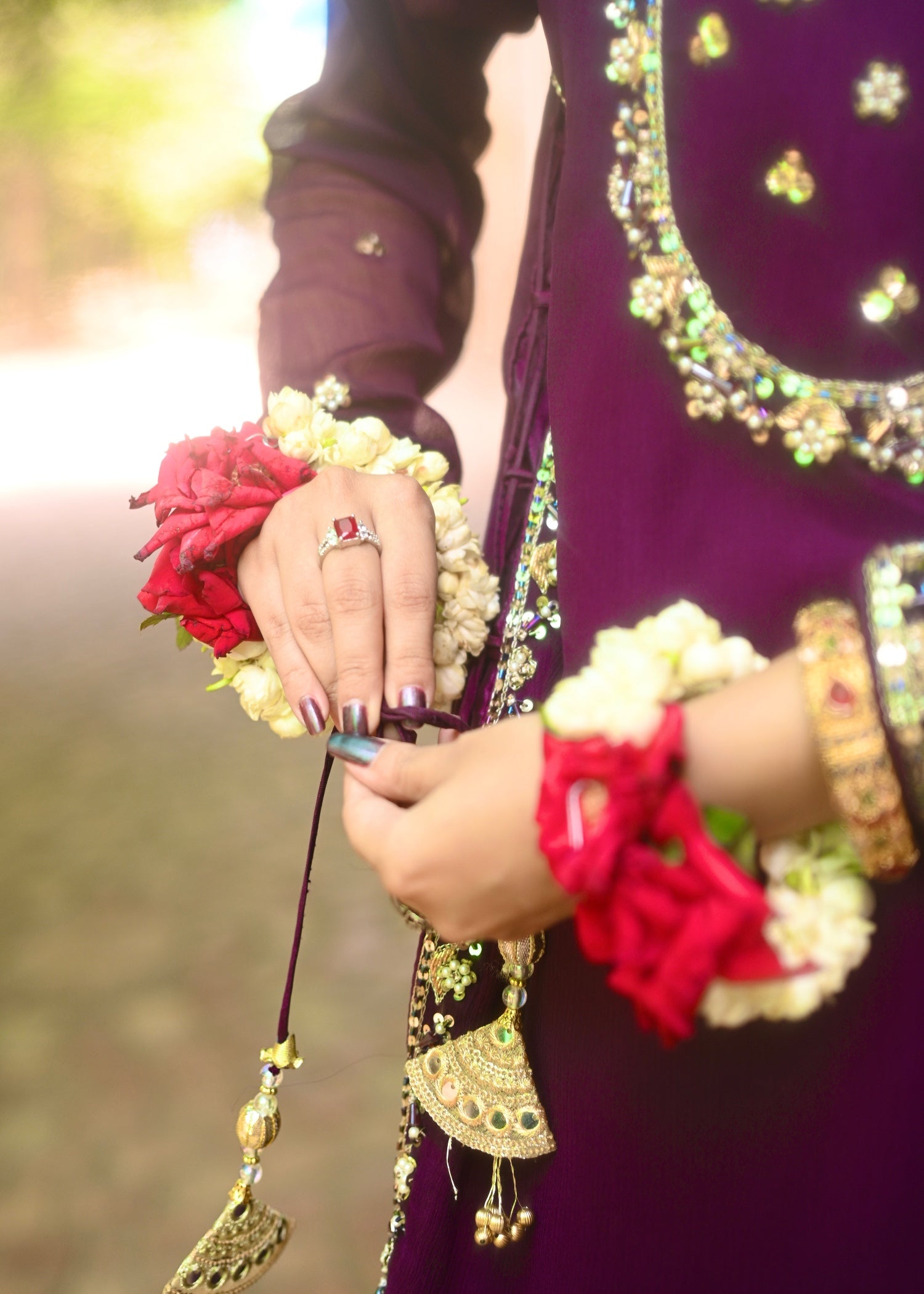 Suits By Sadia Crush purple style Women 3pcs