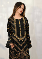 Virrora.Pk black Women 2pcs