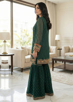 Diara Couture ADORIA DF 87 TEAL GREEN Women 3pcs