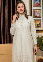 Yolo Pret Schiffli Embroidered Set Rozana S25 0021 Women 2pcs