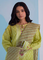 Zellbury WPS2531931 LIME GREEN Women 3pcs