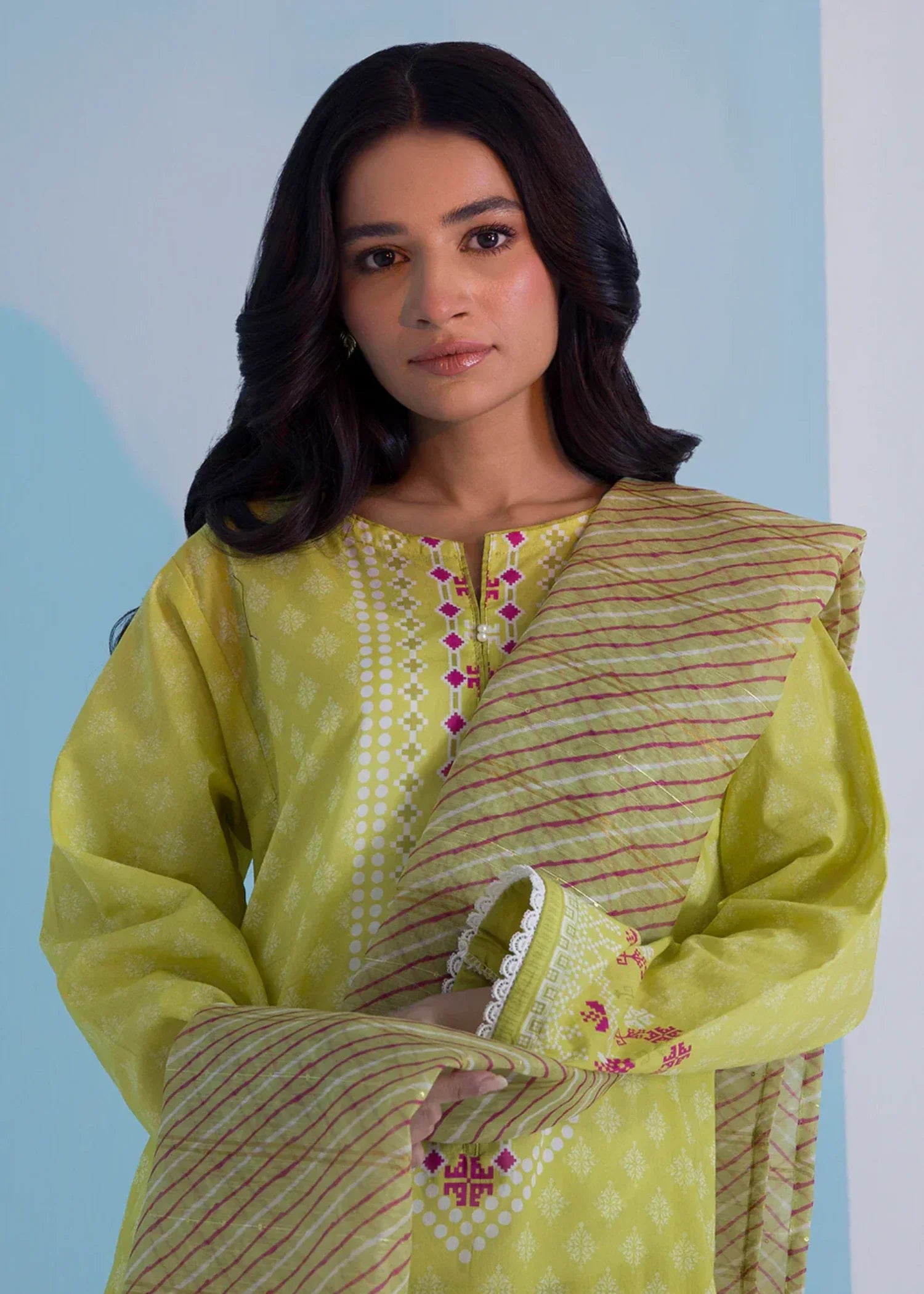 Zellbury WPS2531931 LIME GREEN Women 3pcs