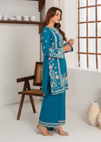 Sahibas By Mirza Gulnazeen Blue Women 3pcs