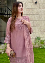 Four Season Boutique AABROOH MAUVE Women 3pcs