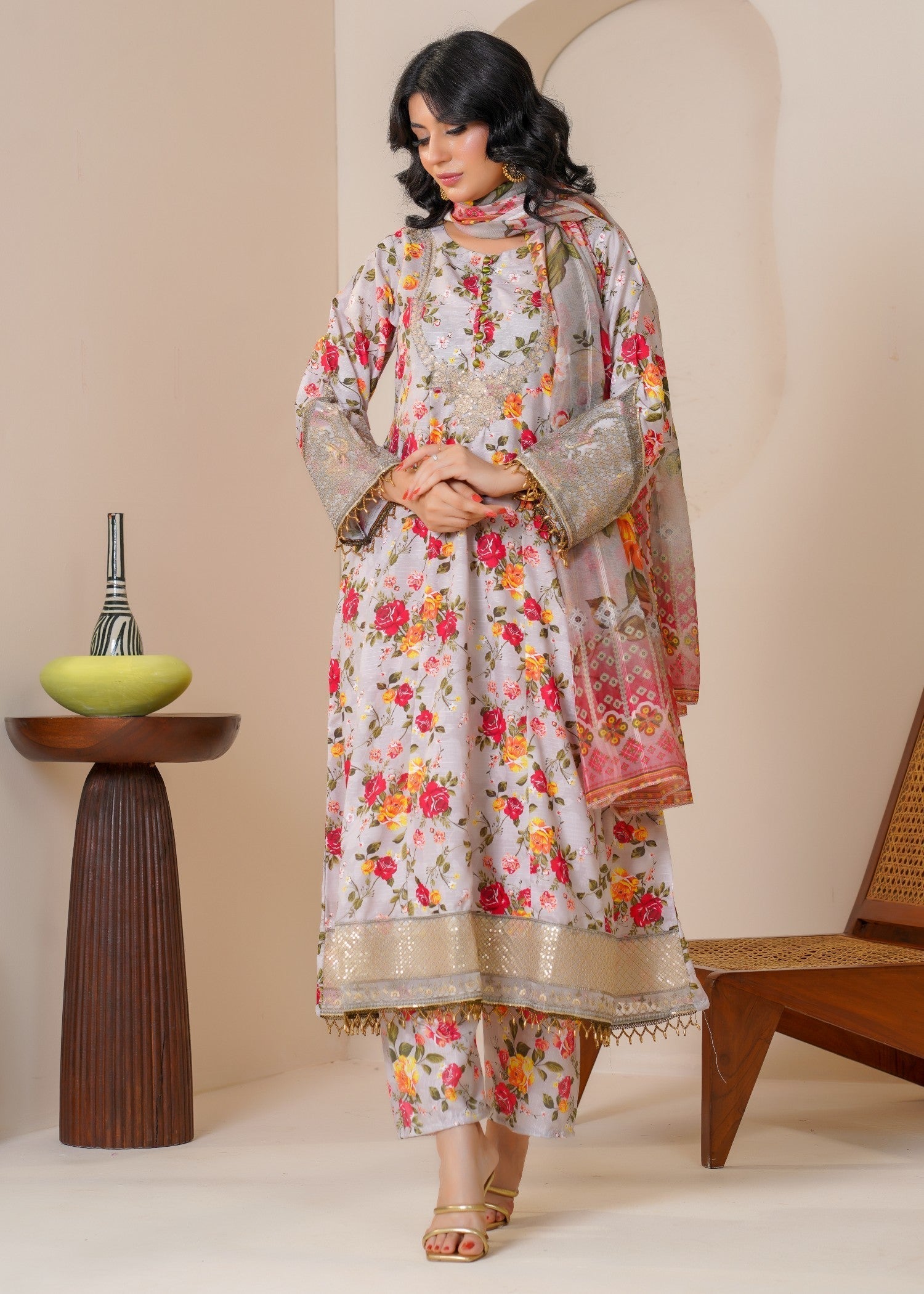 Rangoon Clothing Naqsh E Gull Women 3pcs
