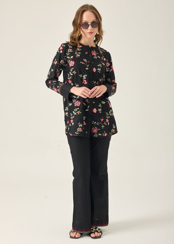 Kiara Velora – Embroidered Co ords Set Women 2pcs