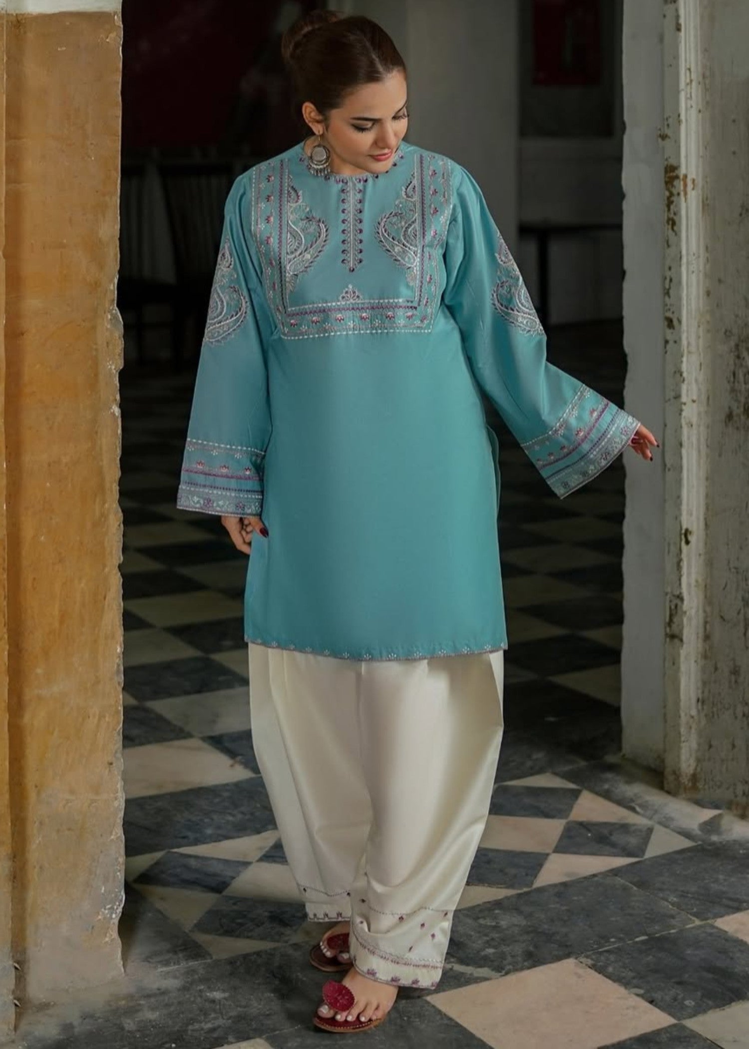 Mirhal Fashion Sky & Sky Women 2pcs