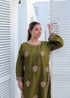 Shehroz Fashion CHANDI RESHAM Women 3pcs