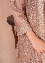 Four Season Boutique MALA GOWN PEACH PINK BROWN Women 4pcs