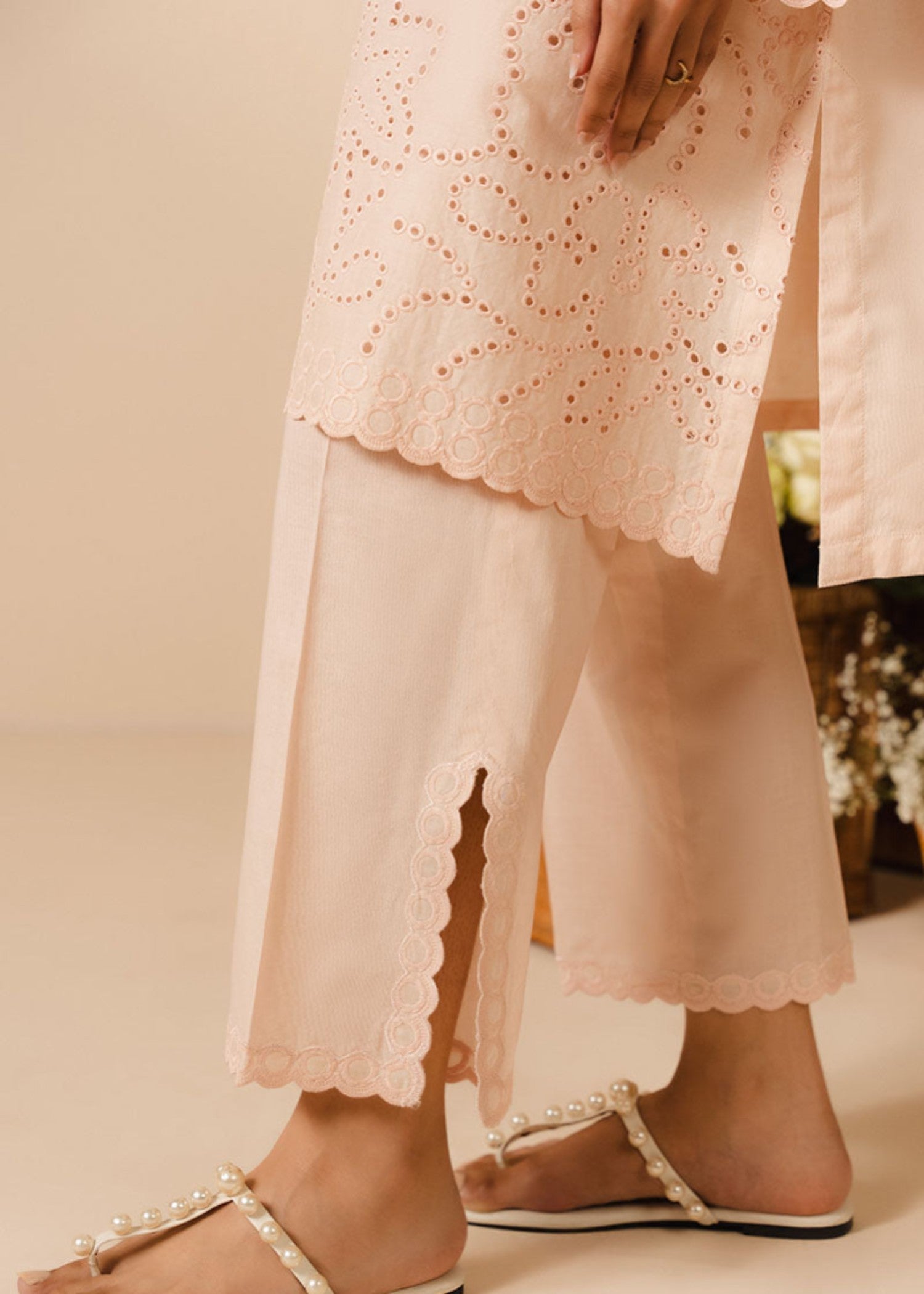 Cross Stitch PEACH SUNSET 0125RTWPLNBAS0308 Women 2pcs