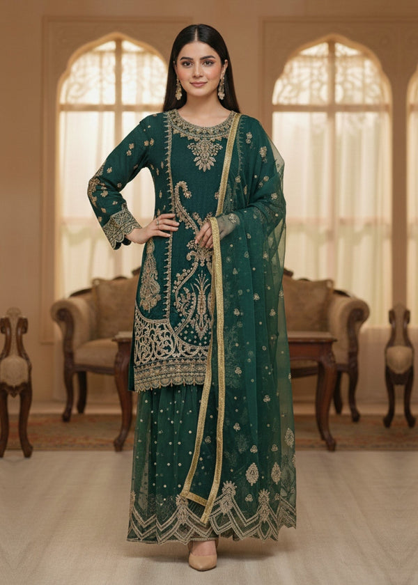 Diara Couture ROUBA US 569 GREEN Women 3pcs