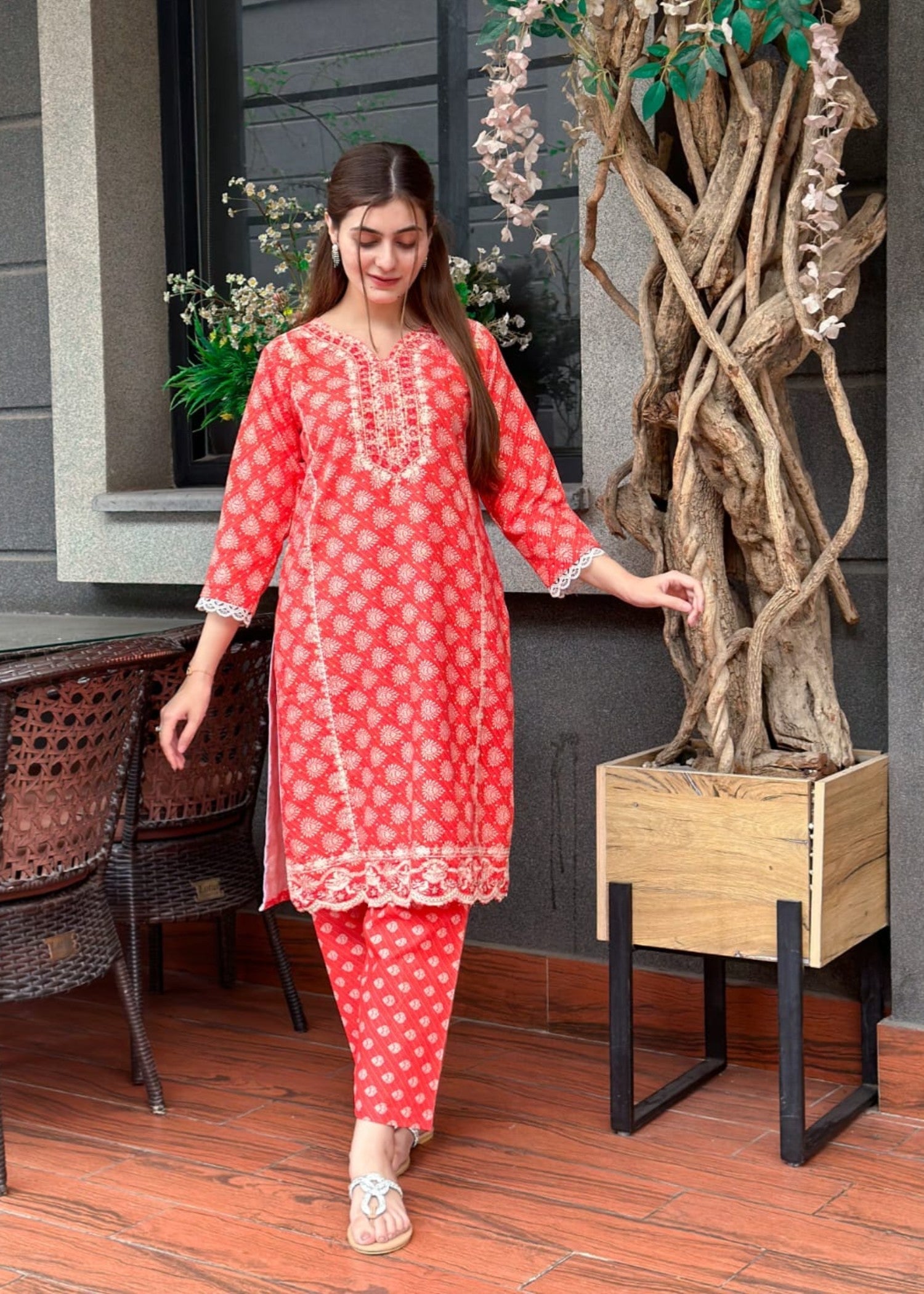 Tehzeeb Libas ZYRA EMBROIDERY GAJRI Women 2pcs