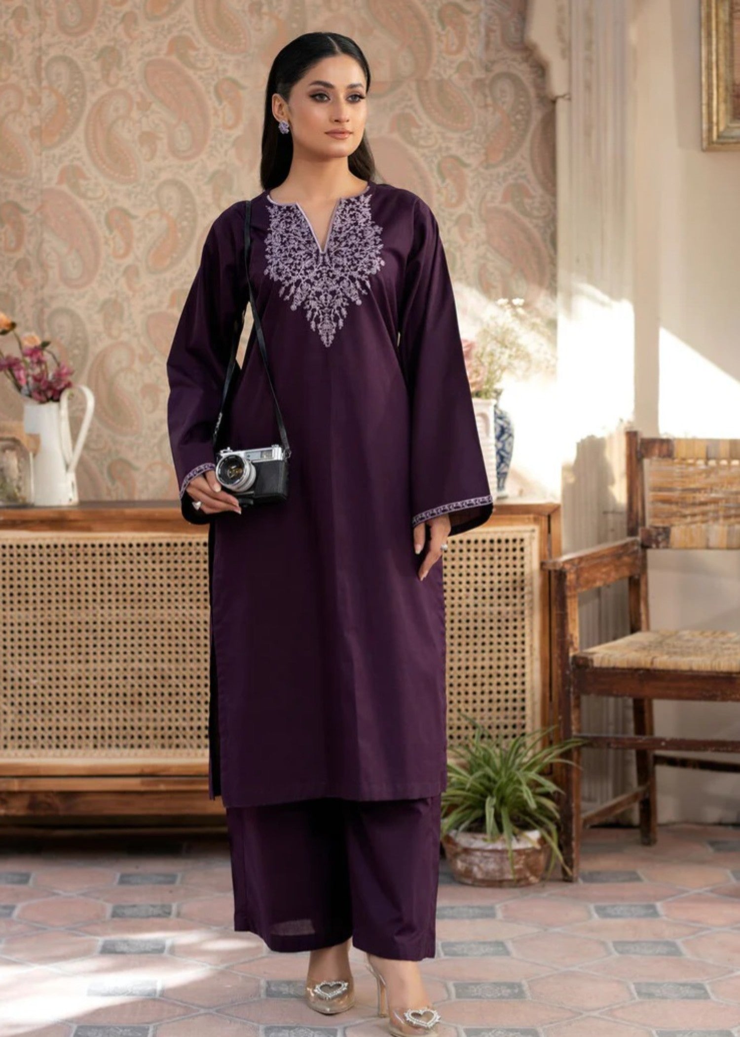 Kunaar Purple Shade Women 2pcs