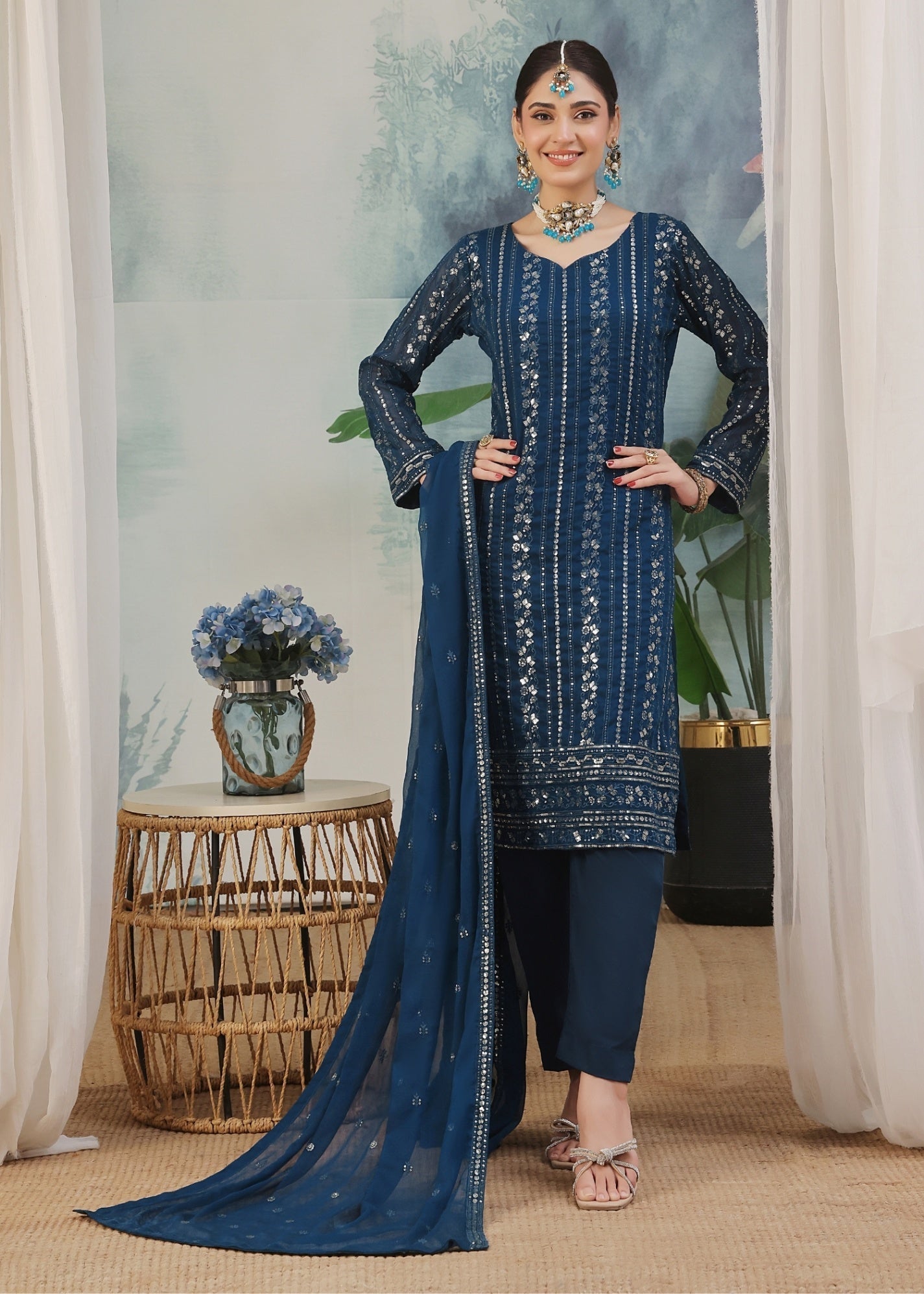 Abaan Zohan Chandni Peacock Women 3pcs