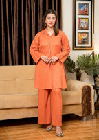 Yolo Pret Cotton Cord Set Rozana S25 0008 Women 2pcs