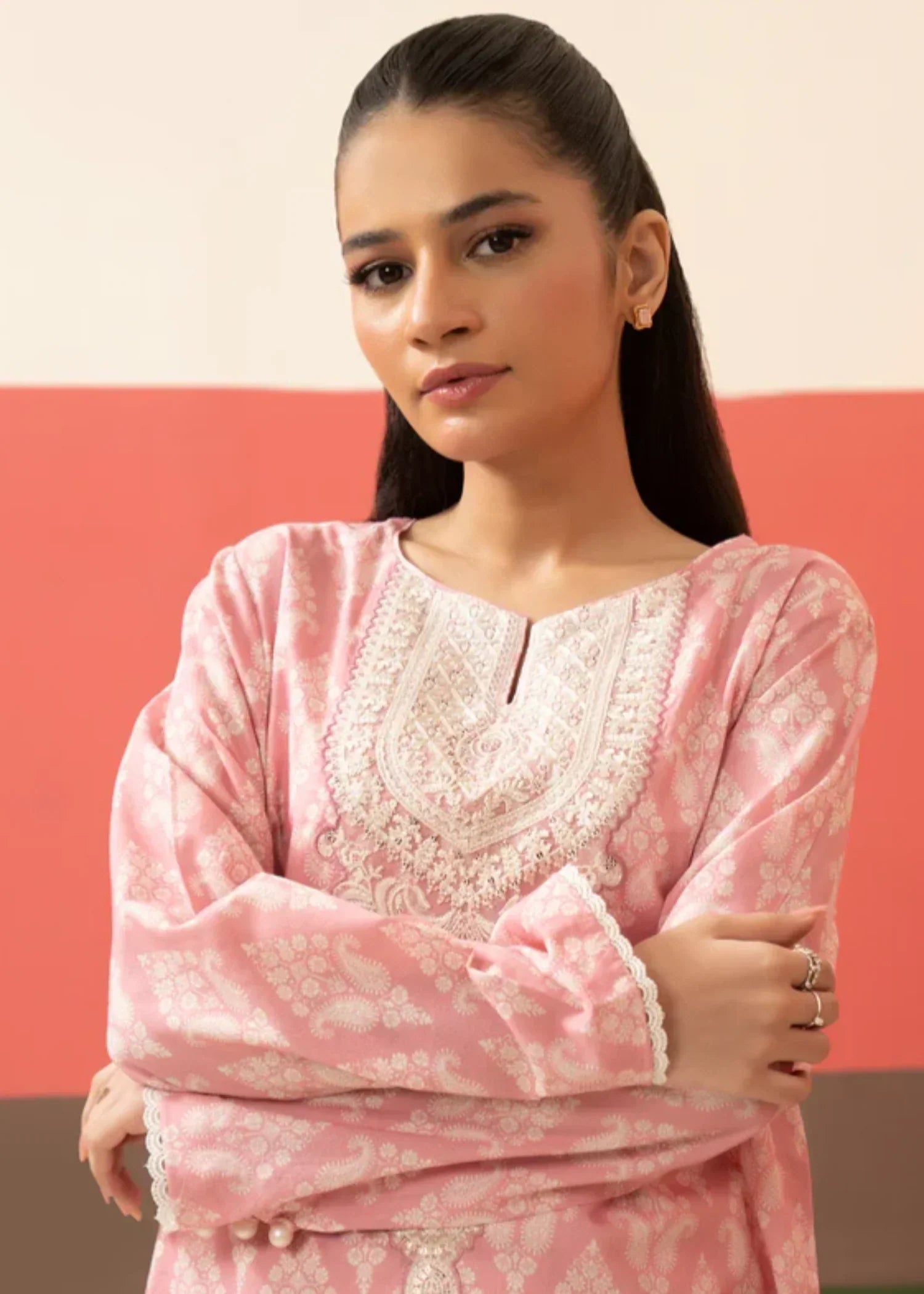 Zellbury Embroidered Kurta Trouser WPS2521693 Women 2pcs