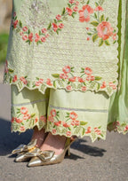 Meeraki Sage Green Women 3pcs