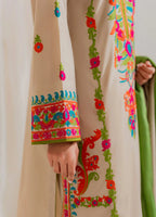 Virrora.Pk Multi Beige Emb Women 3pcs