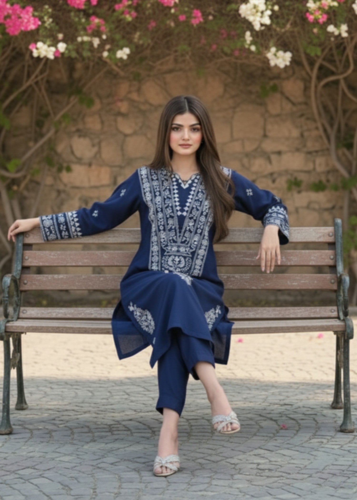 Tehzeeb Libas DESAL EMBROIDERED Women 2pcs