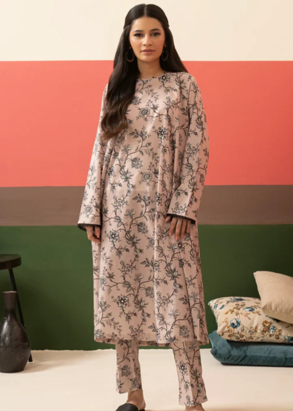 Zellbury Kurta Trouser WPS2522235 Women 2pcs