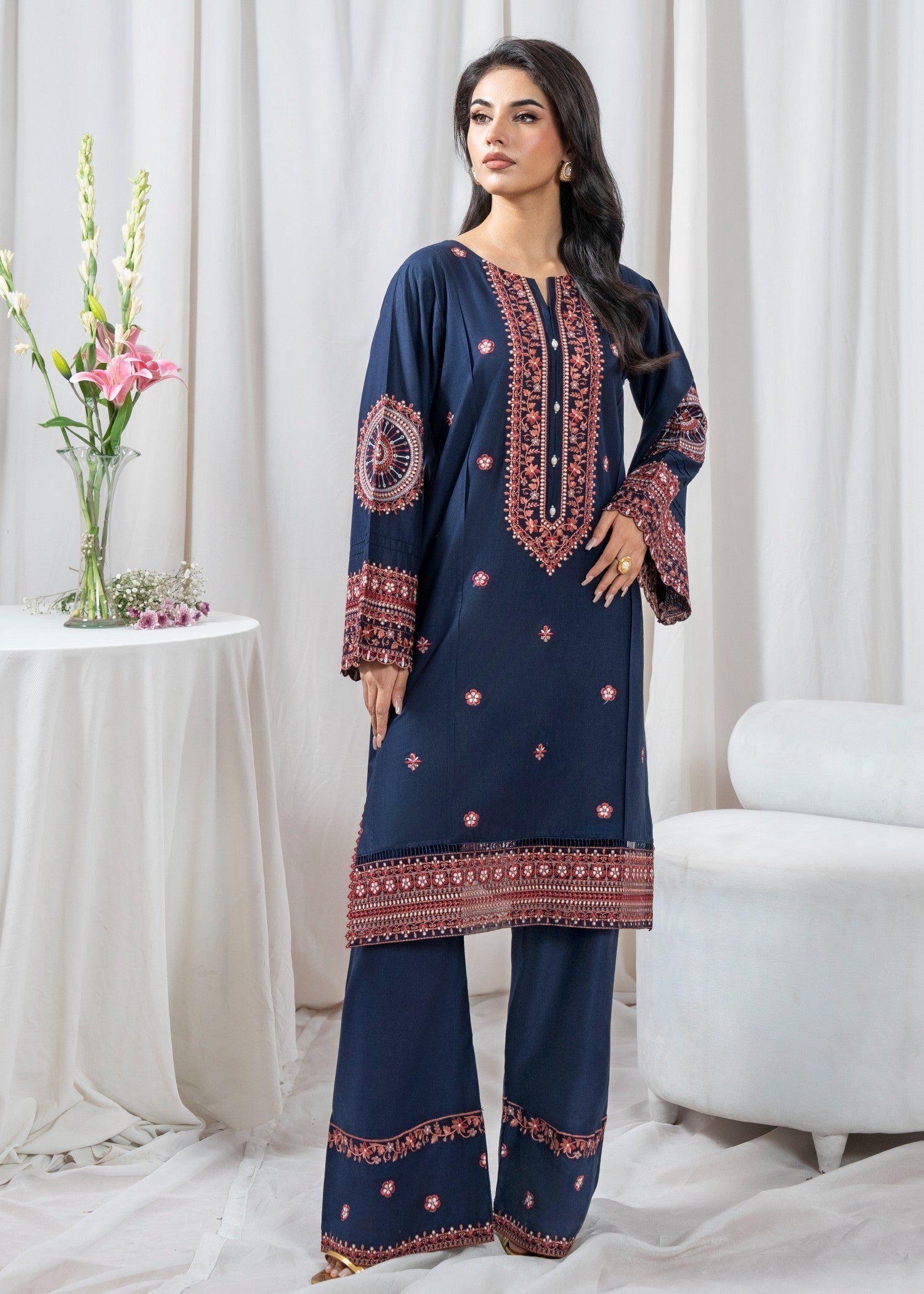 Zoya&Zafar Qalamkar PRET Women 2pcs