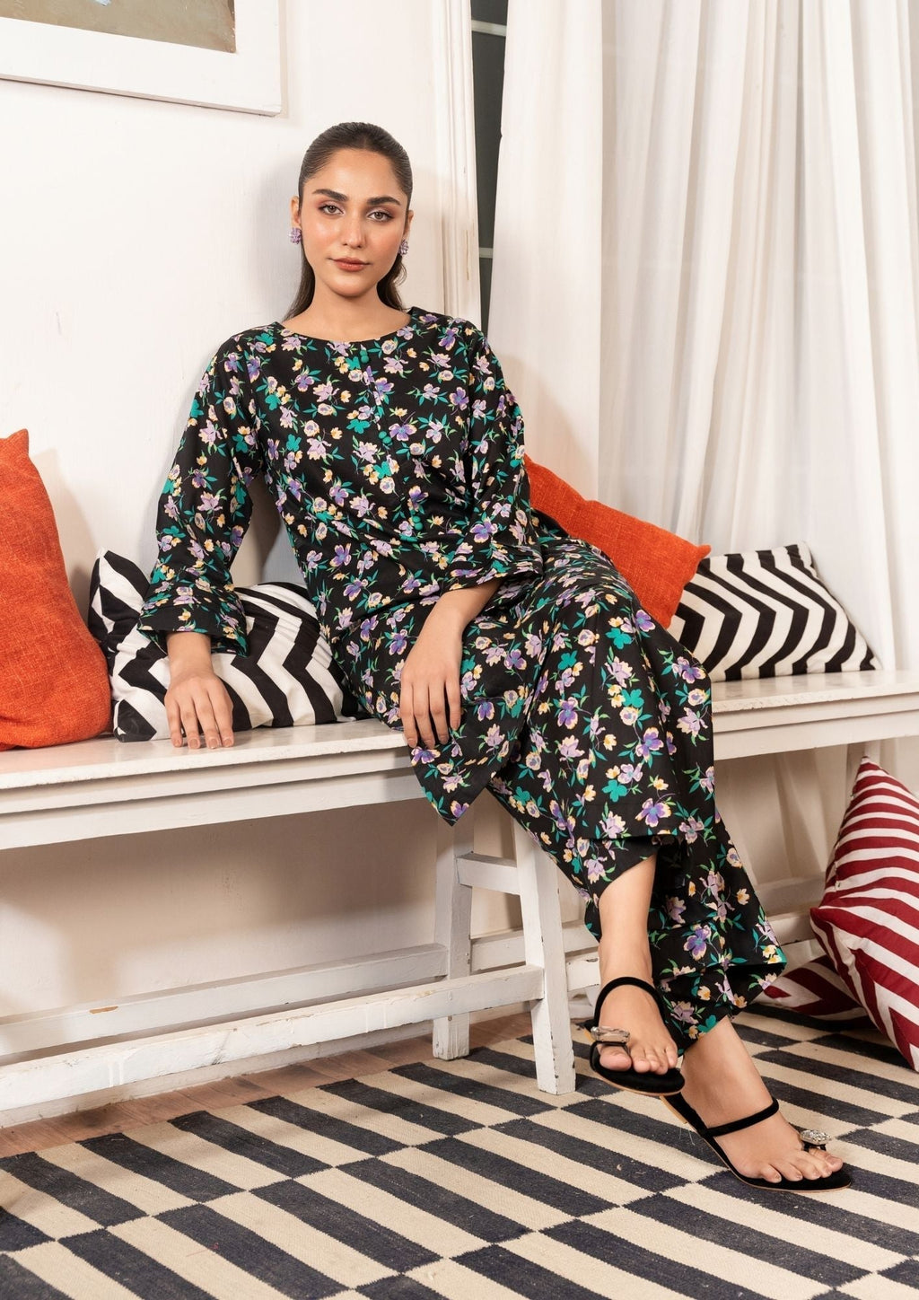 Yolo Pret Digital Print Lawn GULMEENA G25 0023 Women 2pcs