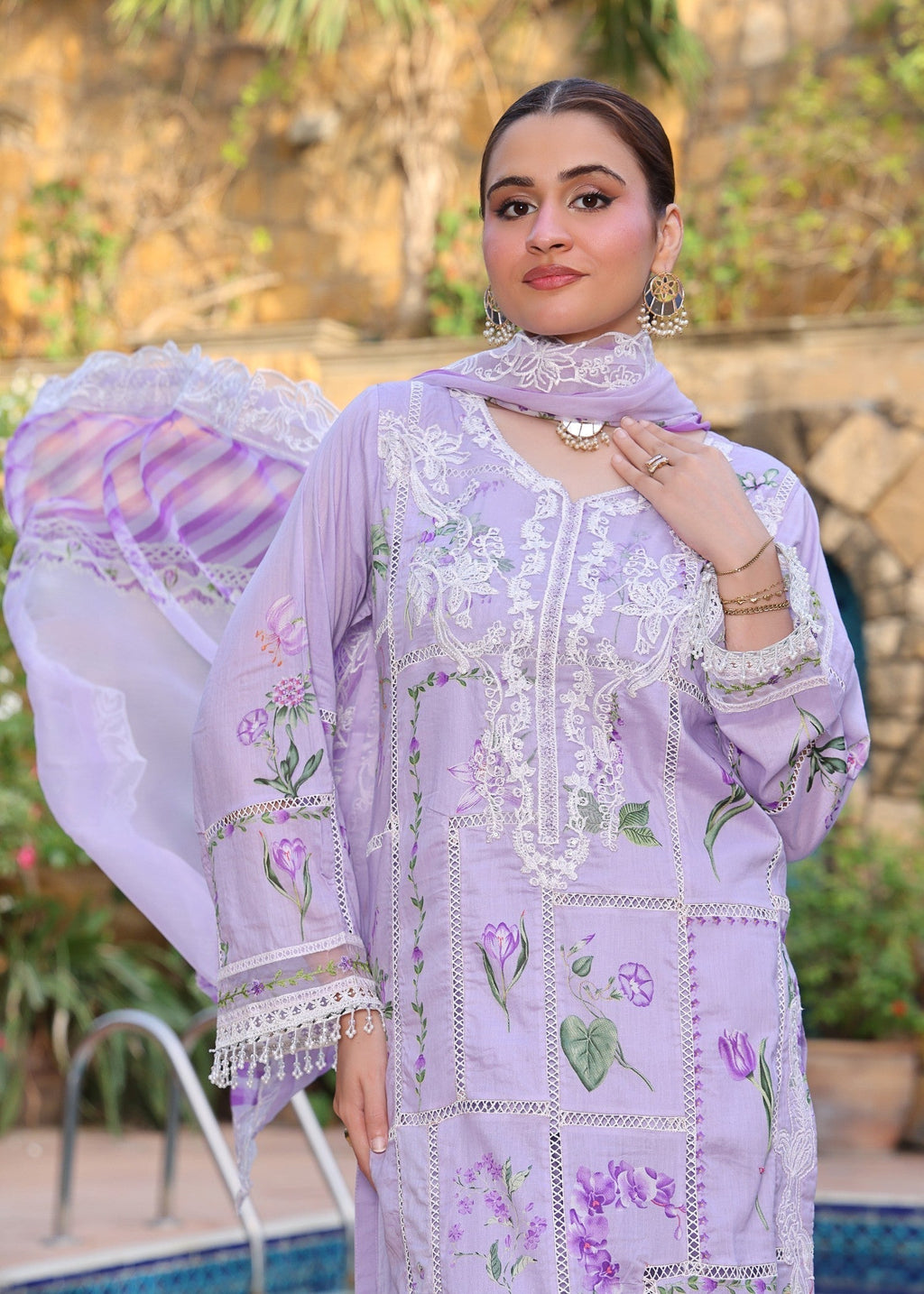 Polawn PD LAWN 25 441 A | PRET LAWN COLLECTION Women 3pcs