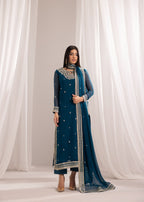 Alyssa TEAL BLUE ALL905 Women 3pcs