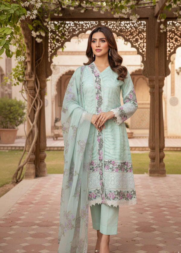 MMG Garments ZIMAL| ORGANZA ZARI JACQUARD KURTA SET MMG 1087 Women 3pcs