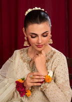 Maira Fashion Off White plazo set Women 4pcs