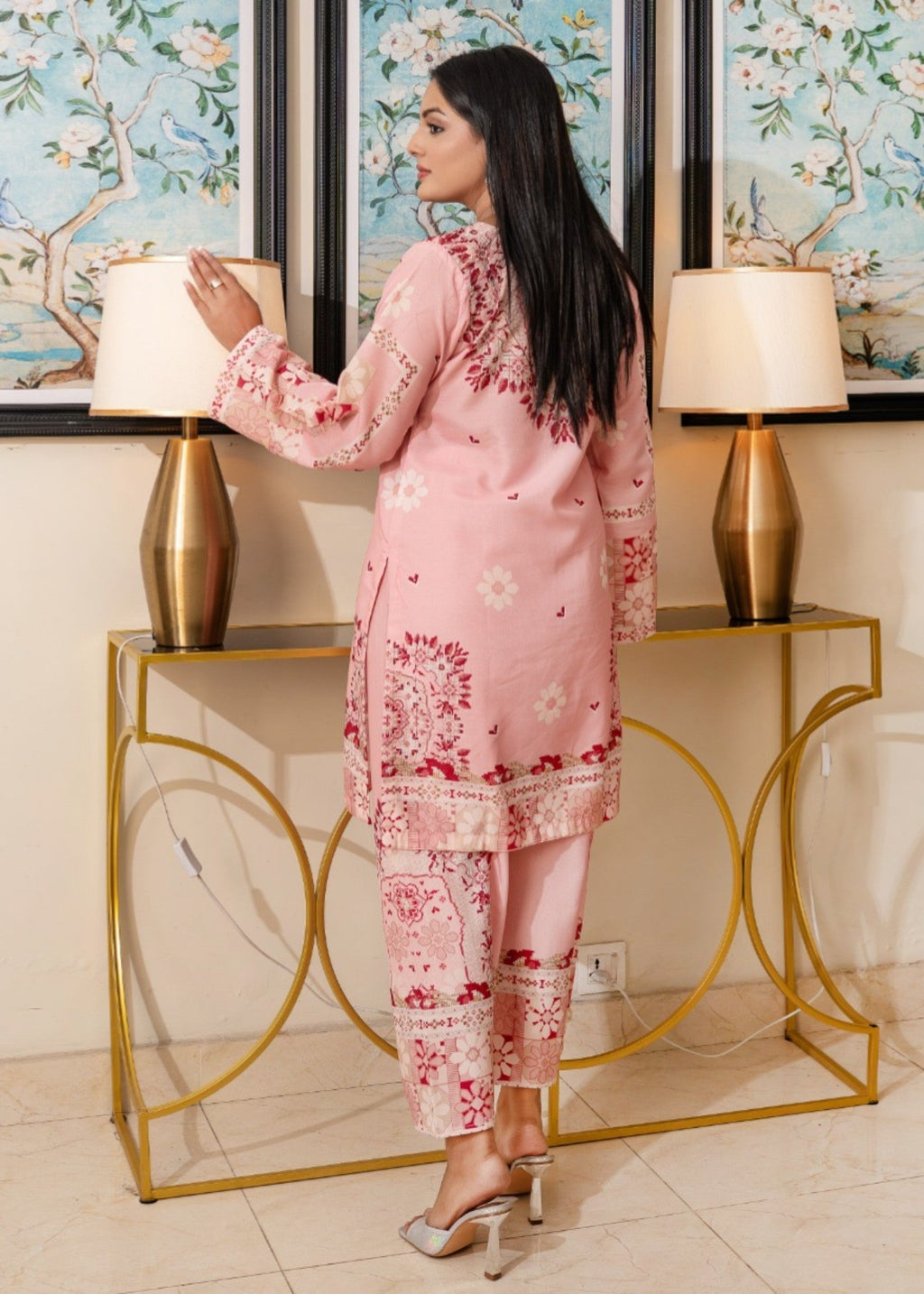 Tehzeeb Libas ELINA CORD SET Women 2pcs