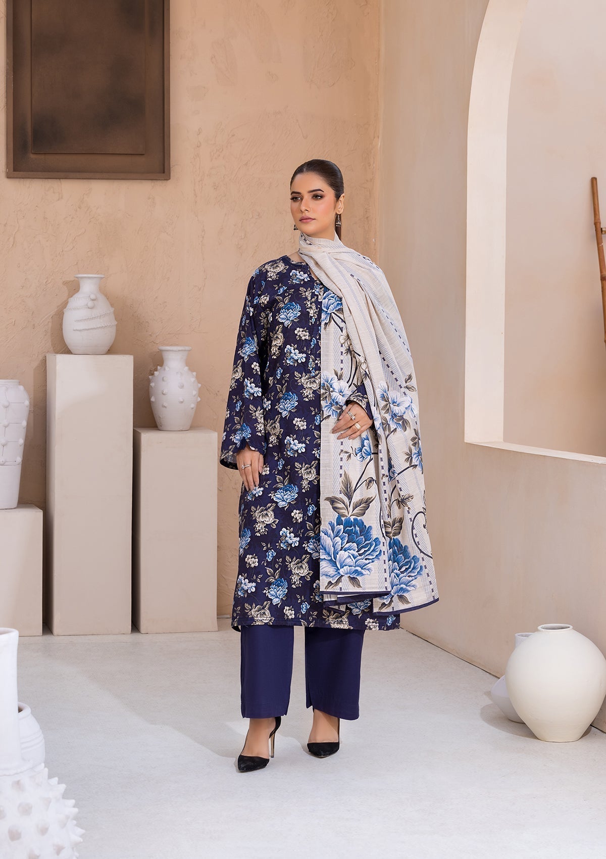 Bin Tayyab BT006526 NBL Women 3pcs