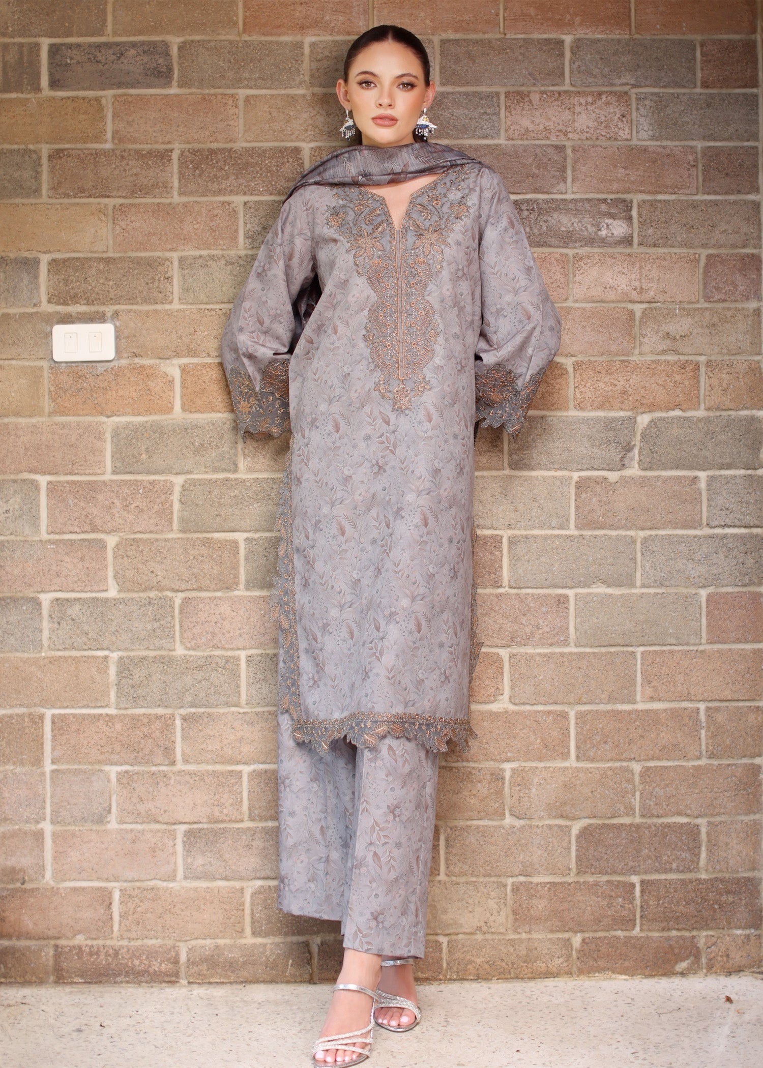 Mohagni BLS 56 STITCHED I UNSTITCHED Women 3pcs